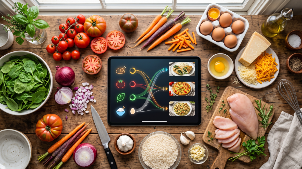 Generate Recipes from Available Ingredients
