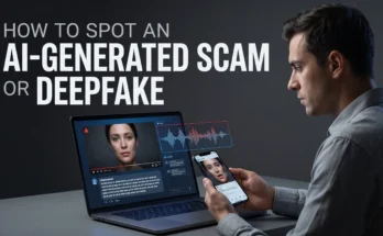 How to Spot an AI-Generated Scam or Deepfake